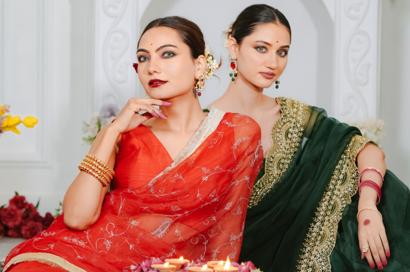 Tissue Saree: Timeless Elegance with a Touch of Modern Luxury