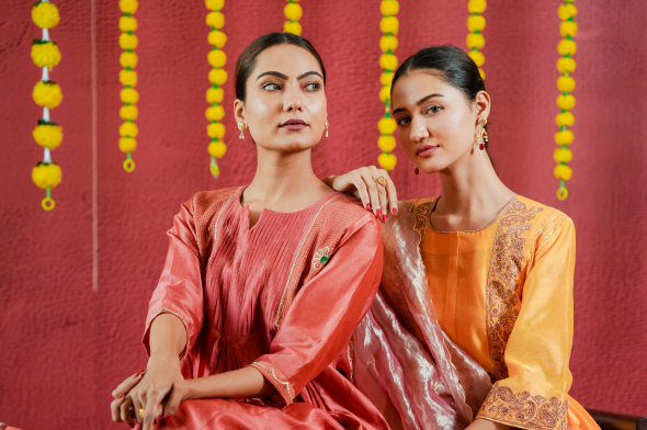 Designer Suits for Women: Elegant Summer Ethnic Wear by Amahi Fashion