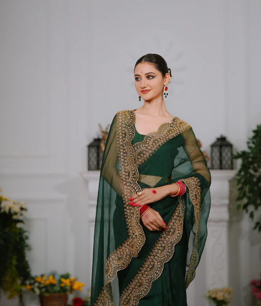 Tissue Saree