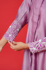 Pure chinia slik top n bottom  Thread n peral work bottom n top