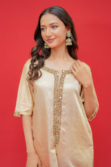 Lielien satin  Sequence hand  embroidery