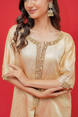 Lielien satin  Sequence hand  embroidery