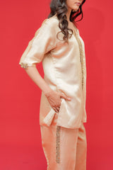 Lielien satin  Sequence hand  embroidery