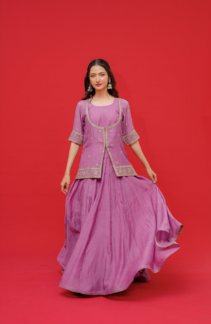 Pure mul chanderi with  Hand Embrodiray  Choli pattern  Duppta