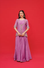 Pure mul chanderi with  Hand Embrodiray  Choli pattern  Duppta