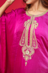 Nyasa silk ombré died