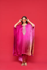 Nyasa silk ombré died