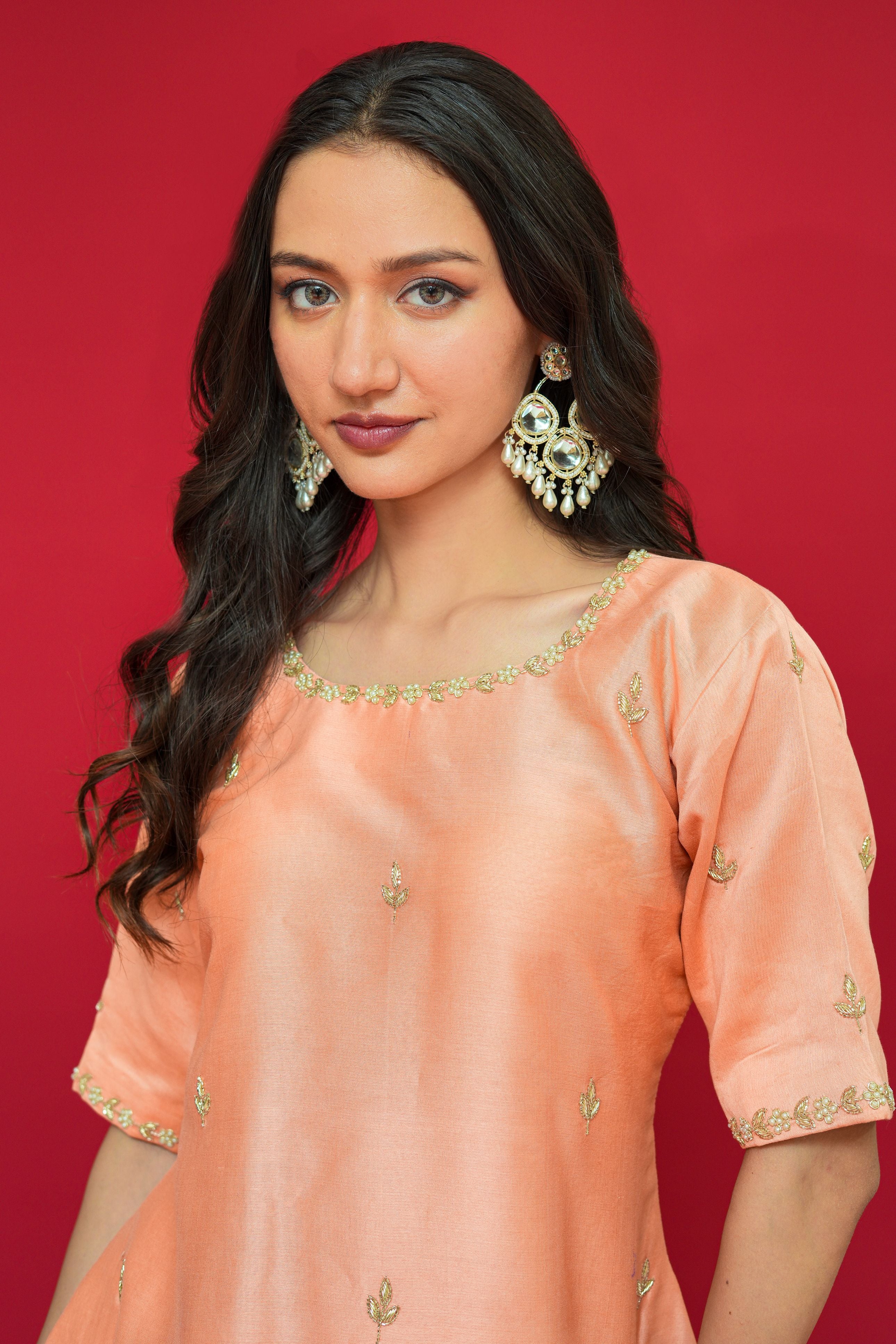 Pure  Chanderi silk  Dupatta  Organza