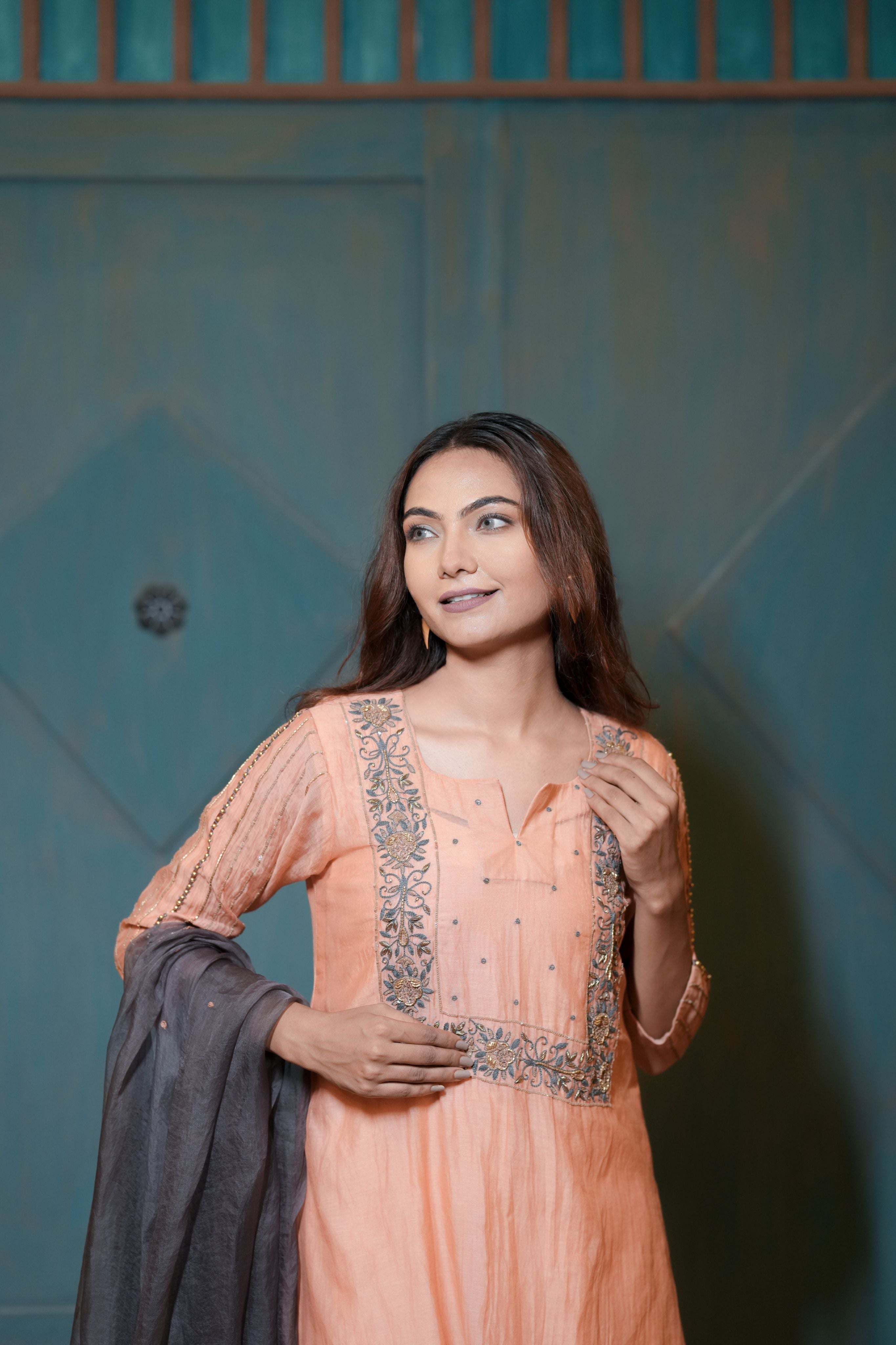 Mul chanderi orgnza dupta