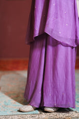 Pure Mul Chanderi Palzo Cord sSt with sSquence Handwork