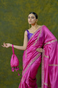 Pure Kora Silk Saree with Unstitched Blouse
