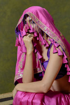 Pure Kora Silk Saree with Unstitched Blouse