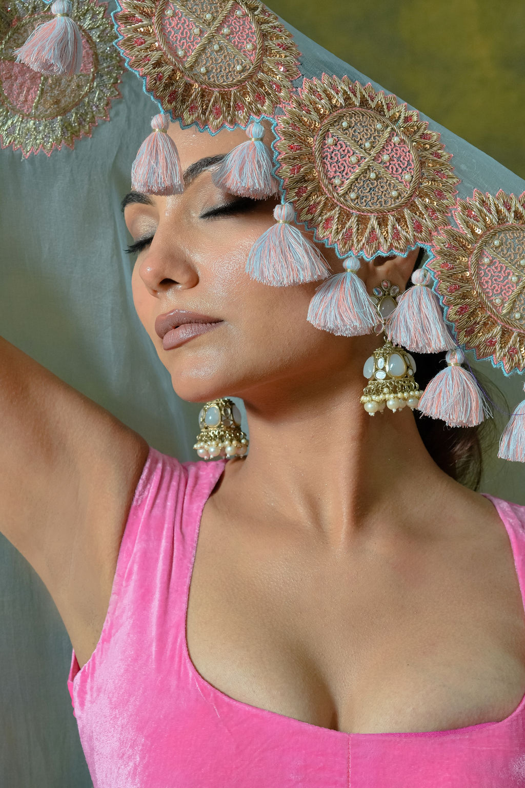 Pure Organza Saree with Unstitched Blouse