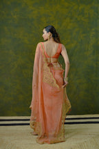 Pure Organza Saree with Unstitched Blouse