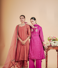 Pure Mul Chnaderi With Bhadani Work Details with Zari Handwork