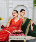 Pure orgnza with zari hand work saree unstitched blouse raw silk