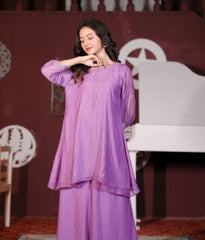 Pure Mul Chanderi Palzo Cord sSt with sSquence Handwork