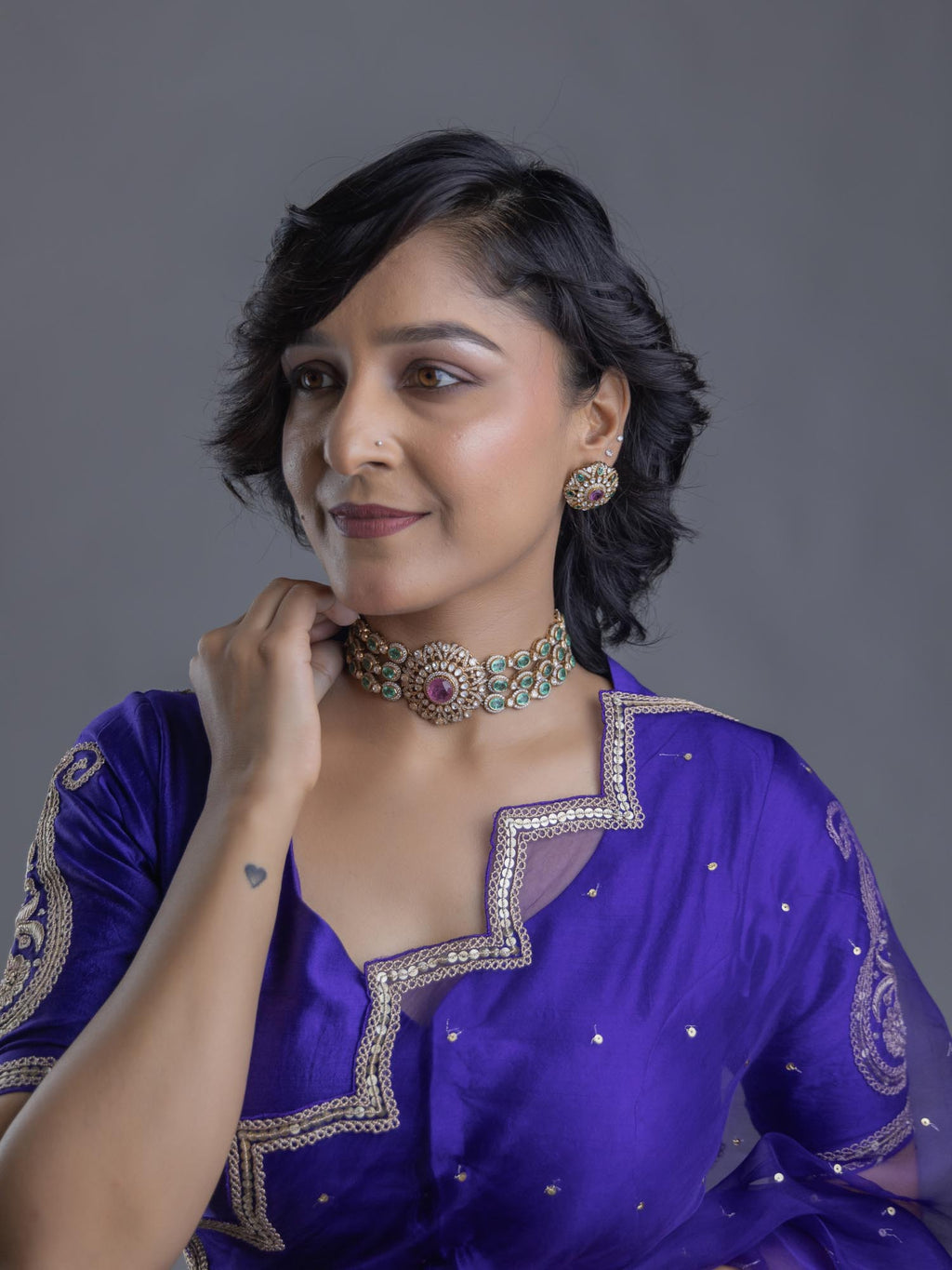 Pure Organza Saree with Chiniya Silk Blouse