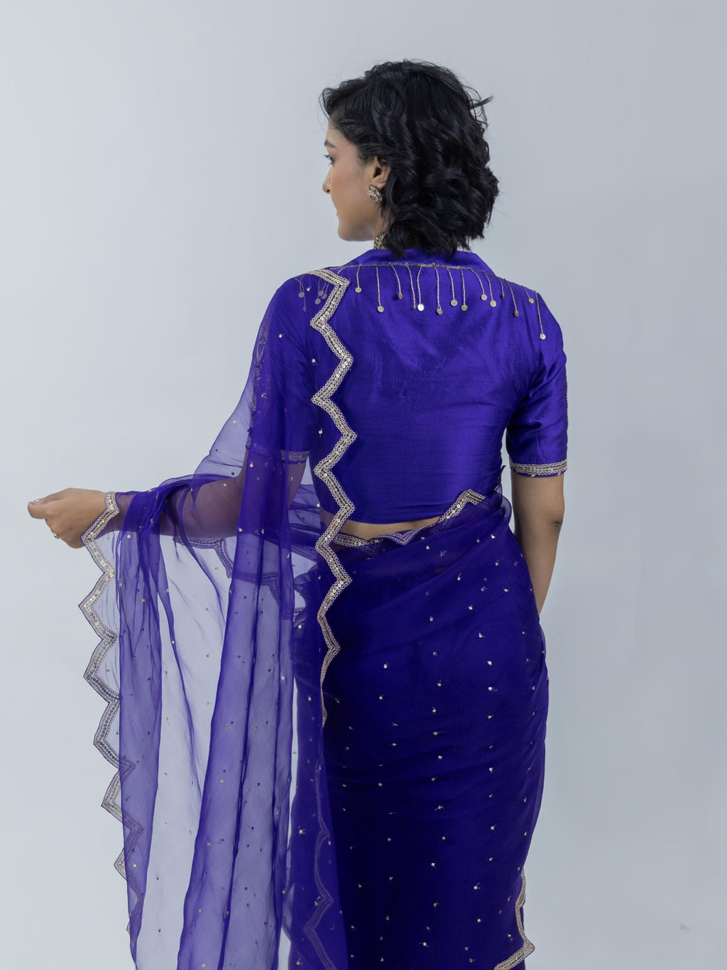 Pure Organza Saree with Chiniya Silk Blouse