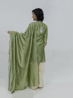 Pure Chiniya Silk Kurta Set with Farsi Salwar